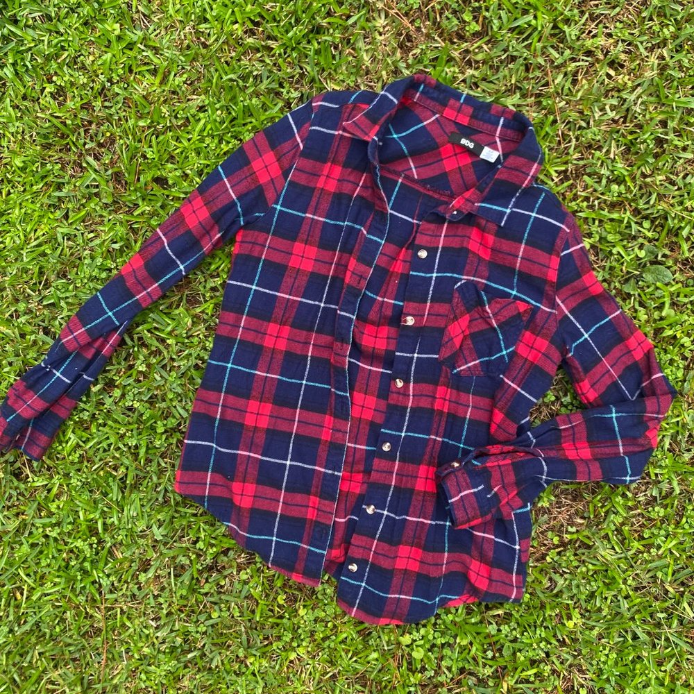 Urban Outfitters Red Flannel